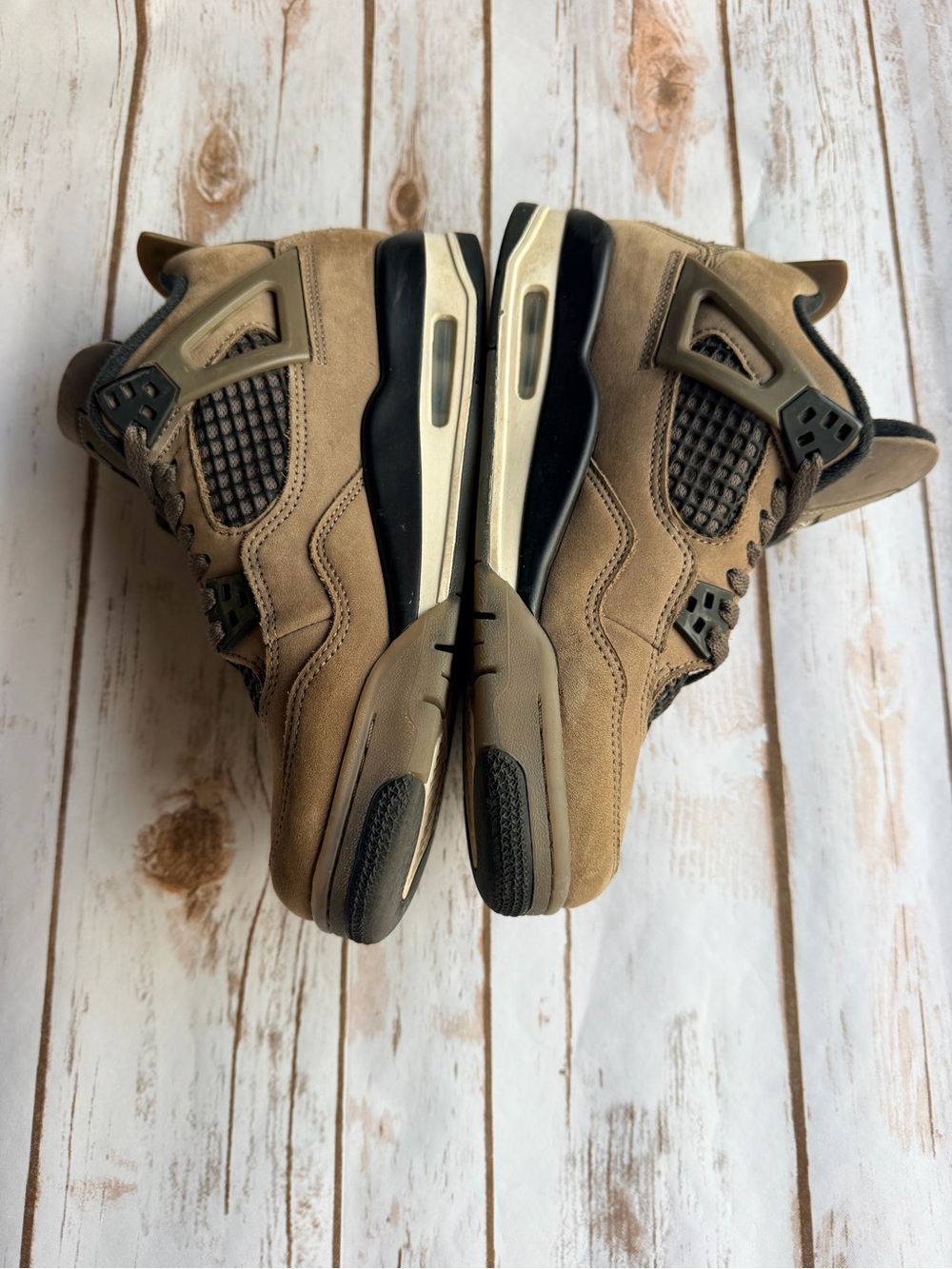 Jordan Men’s Sneakers in Tan and Dark Brown - Picture 2 of 6